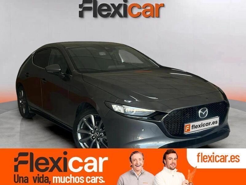Gris Usado 2021 Mazda 3 Utilitario | 19.990 € (Precio justo) - Imagen 1/4