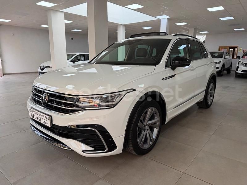 Blanco Usado 2022 VW Tiguan R-line SUV | 32.900 € (Precio justo) - Imagen 1/4