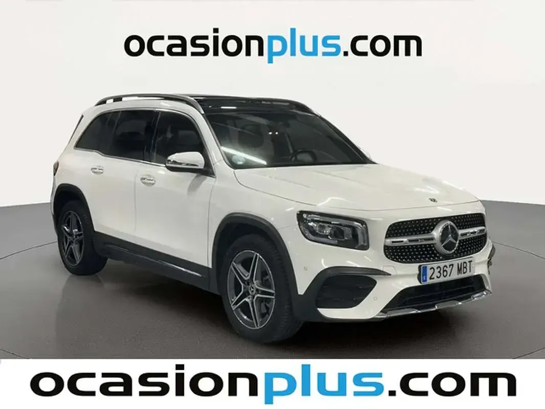 Usado Mercedes GLB200 150 CV (110 kW) 2022 Blanco SUV