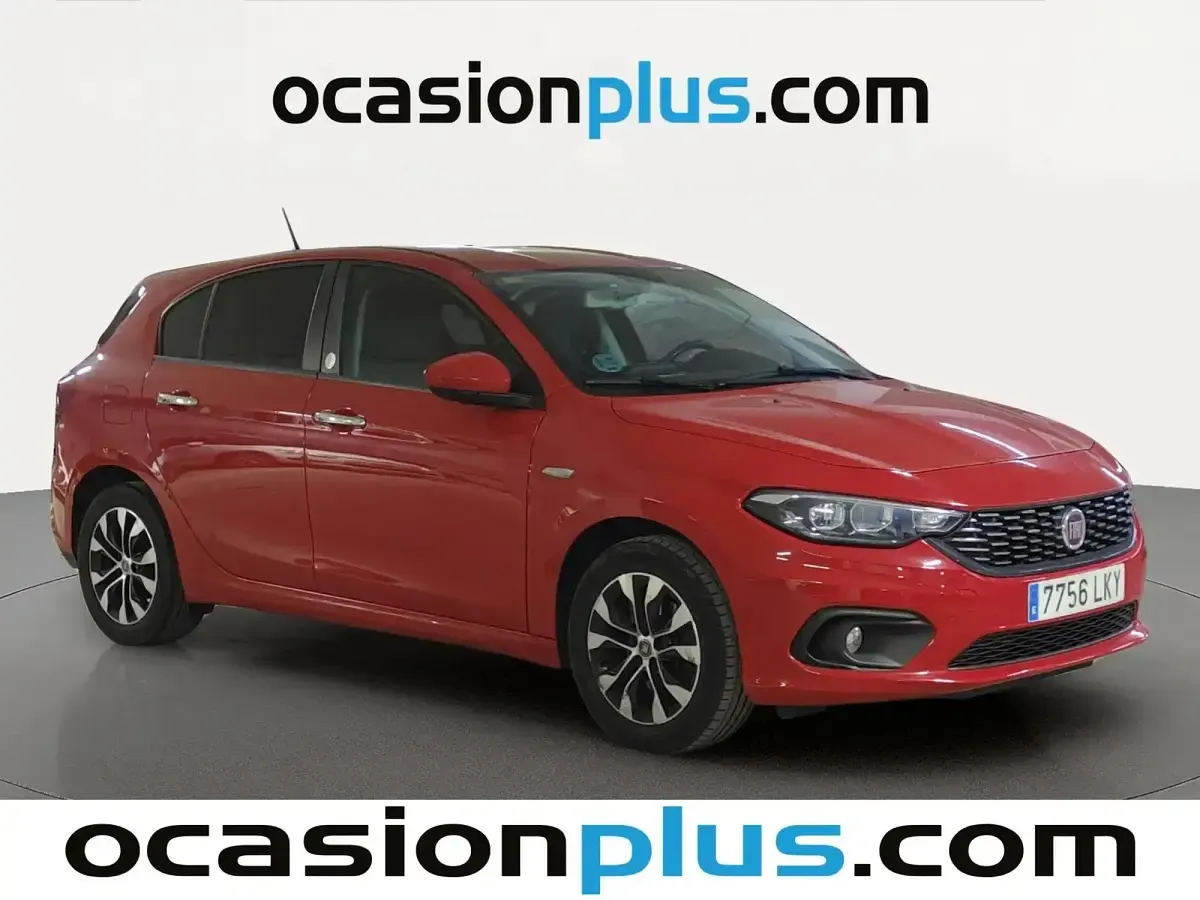 Usado Fiat Tipo Mirror 95 CV (69 kW) 2020 Rojo Berlina