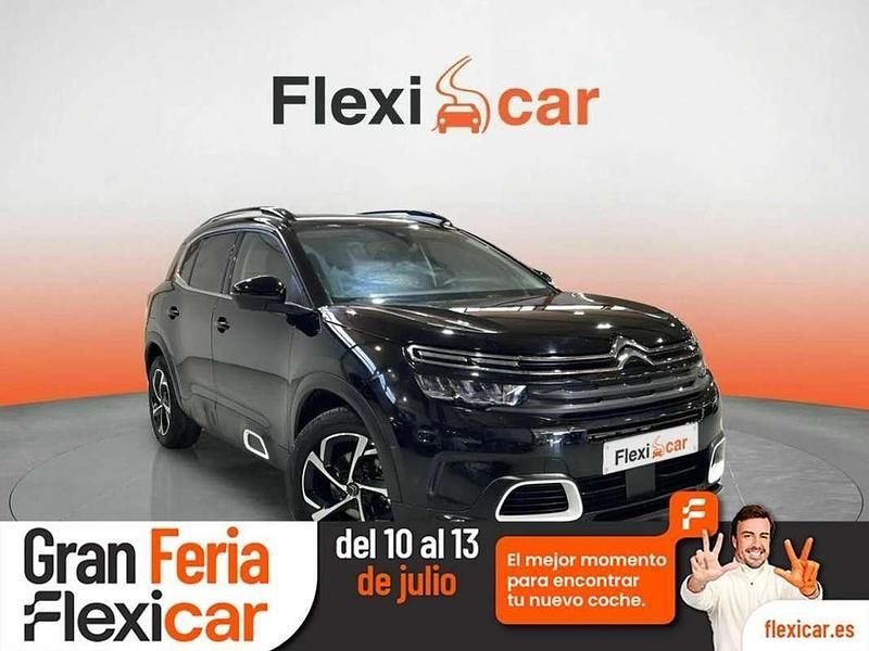 Negro Usado 2021 Citroën C5 Aircross PureTech SUV | 16.490 € (Buen precio) - Imagen 1/4