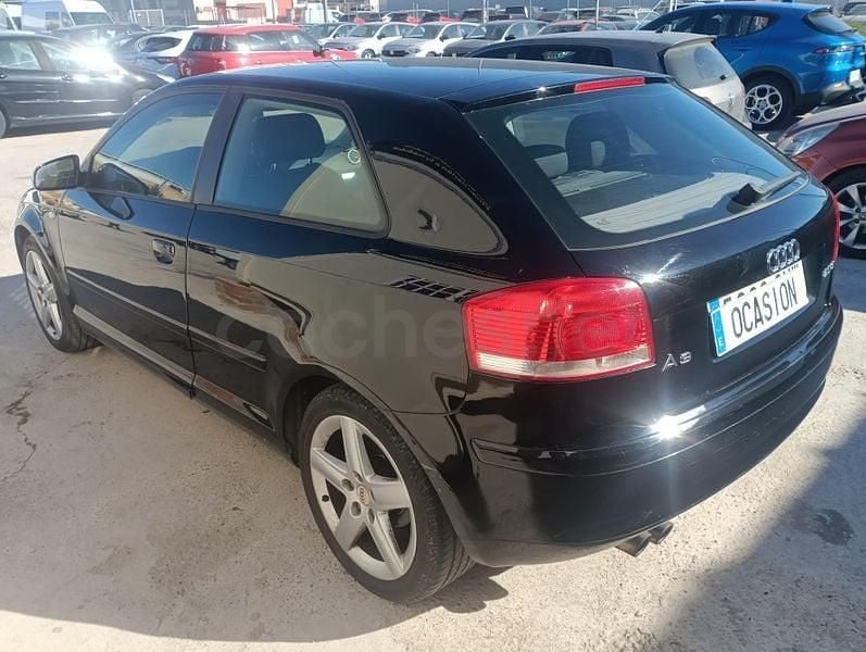 Usado Audi A3 Ambiente 150 CV (110 kW) 2003 Negro Utilitario