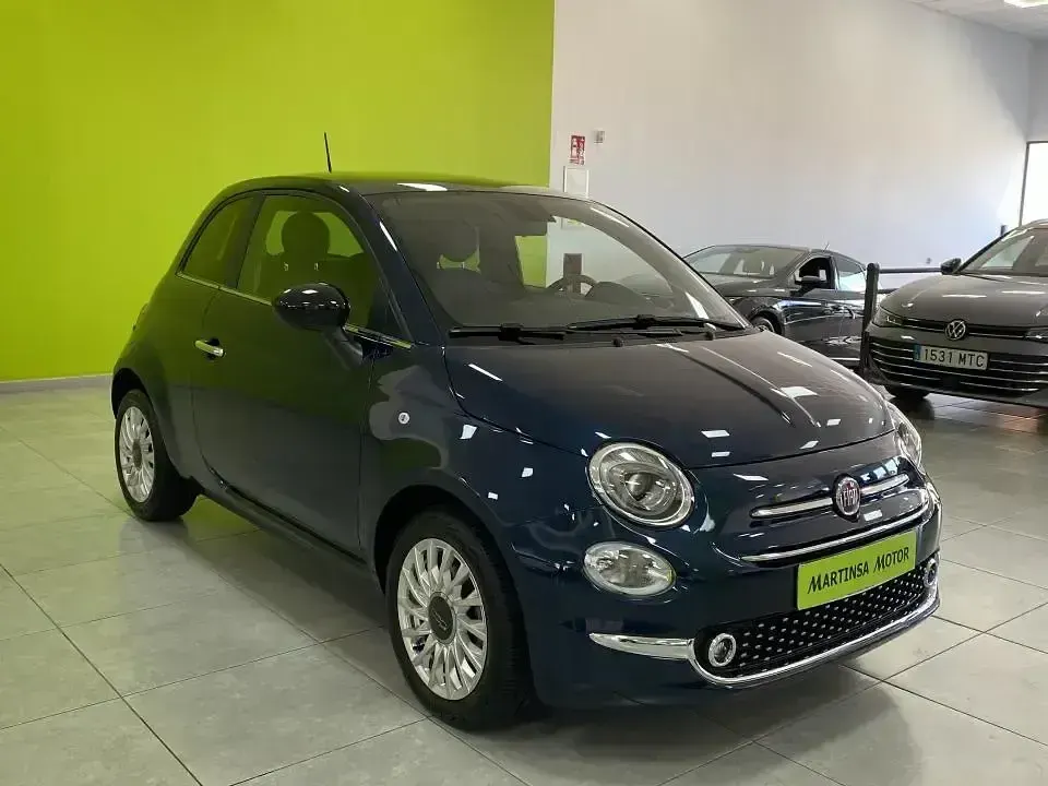 Usado Fiat 500 Dolcevita 70 CV (51 kW) 2023 Azul Berlina