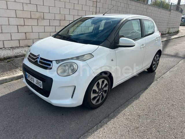 Usado Citroën C1 Feel 82 CV (60 kW) 2016 Blanco Utilitario