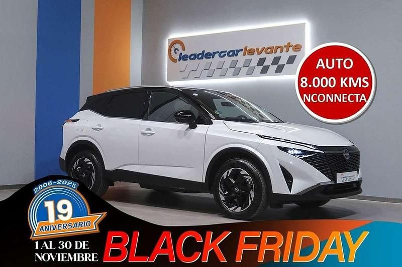 Blanco Usado 2025 Nissan Qashqai N-Connecta SUV | 26.900 € (Precio justo) - Imagen 1/4