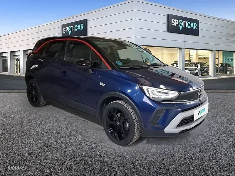Usado Opel Crossland GS Line 110 CV (80 kW) 2022 Azul SUV