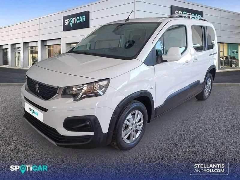 Blanco Usado 2021 Peugeot Rifter Allure Monovolumen | 17.990 € (Precio justo) - Imagen 1/4