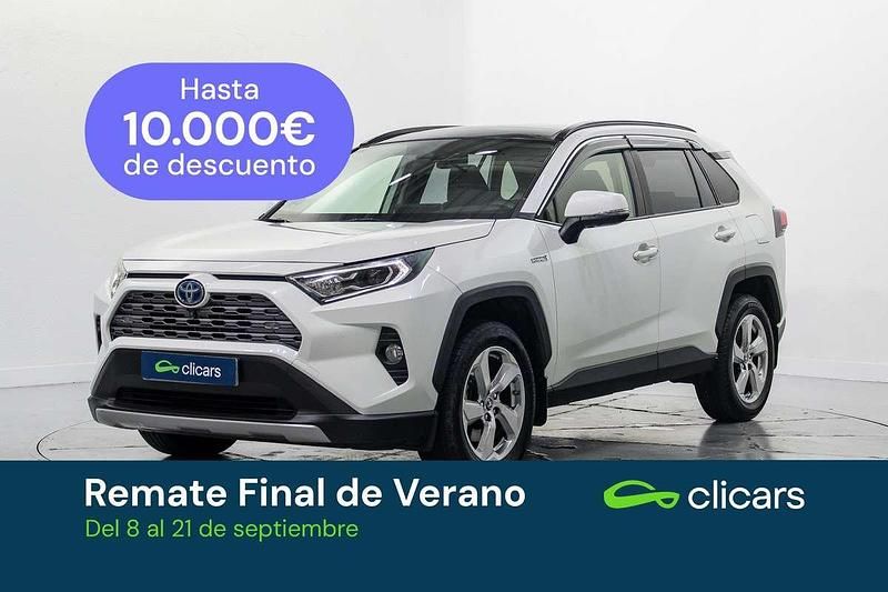 Blanco Usado 2019 Toyota RAV4 Hybrid Luxury SUV | 29.990 € (Precio justo) - Imagen 1/4