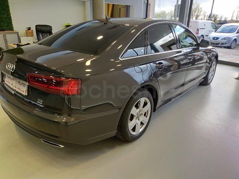 Usado Audi A6 190 CV (139 kW) 2015 Negro Berlina