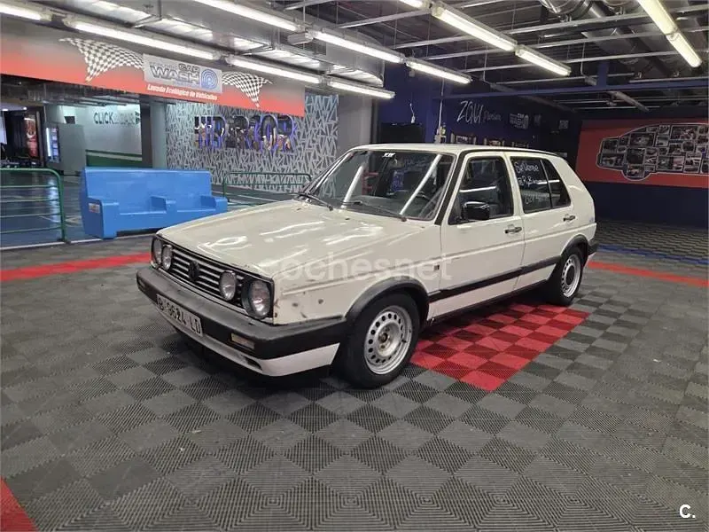 Usado VW Golf II 90 CV (66 kW) 1990 Blanco Utilitario