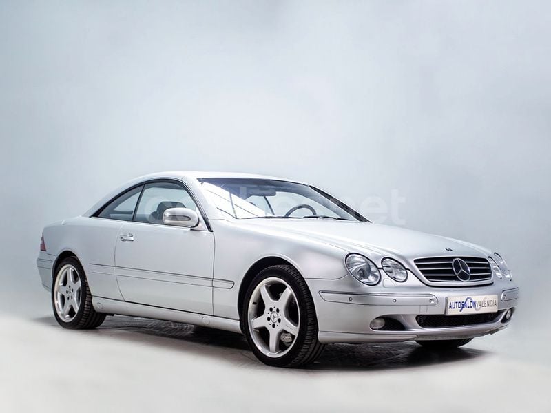 Usado Mercedes CL500 306 CV (225 kW) 2002 Gris / plata Coupe