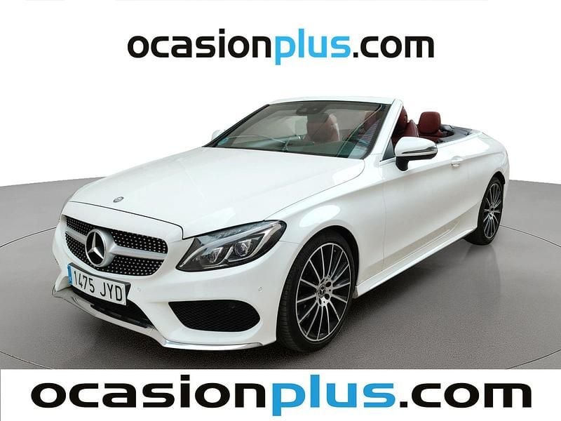 Usado Mercedes C250 AMG 204 CV (150 kW) 2017 Blanco Descapotable