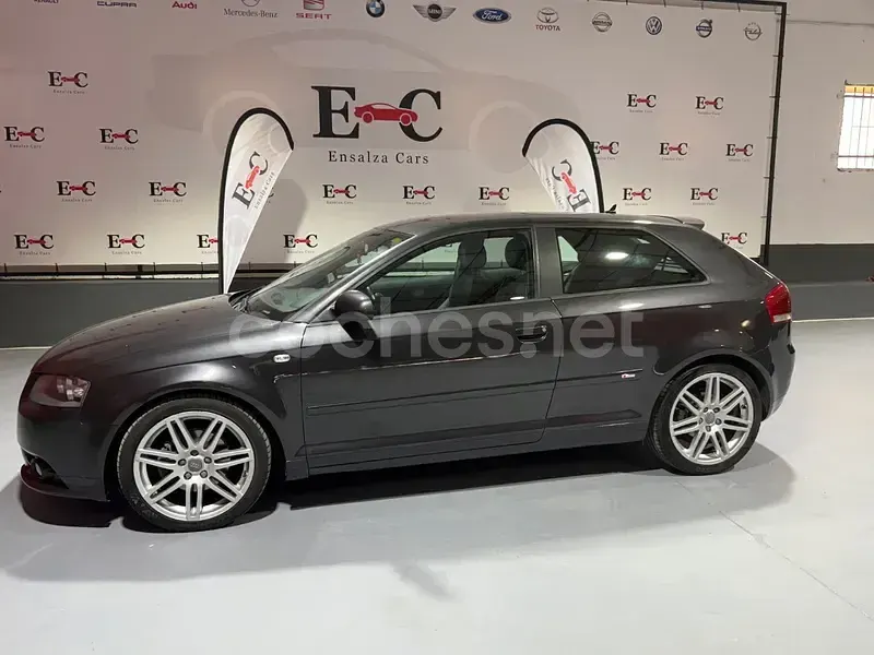 Używany Audi A3 S-Line 140 KM (102 kW) 2008 Czarny Hatchback