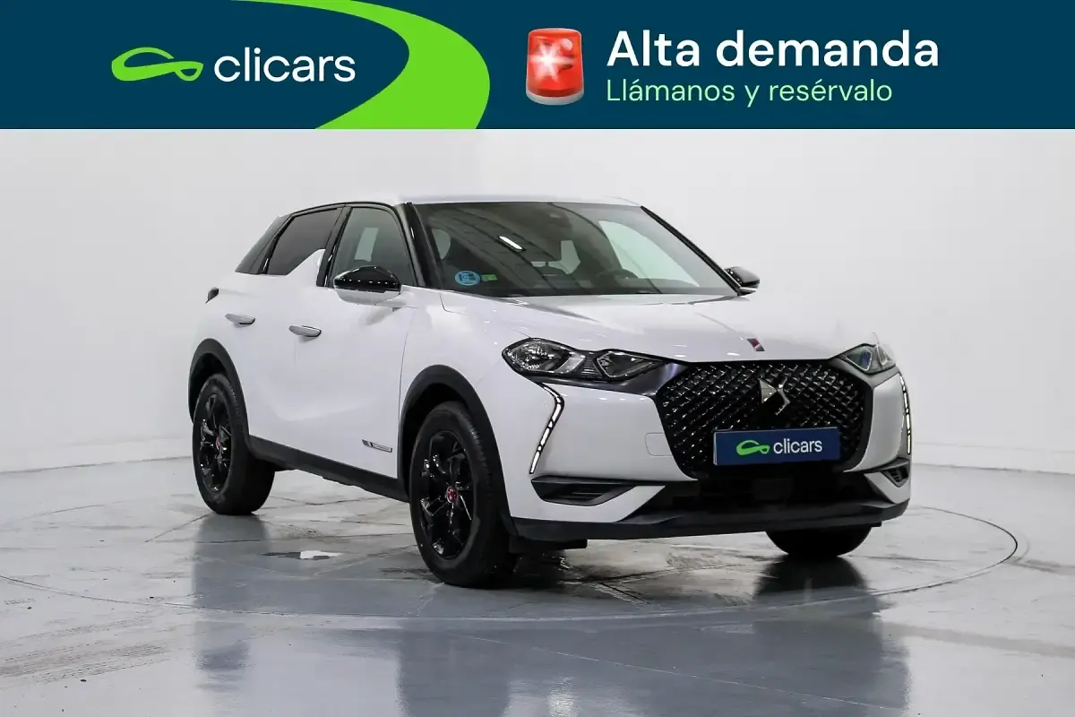 Usado DS Automobiles DS3 Crossback Performance 100 CV (73 kW) 2022 Blanco SUV