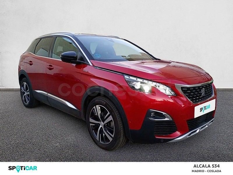 Usado Peugeot 3008 GT-line 130 CV (95 kW) 2020 Granate SUV