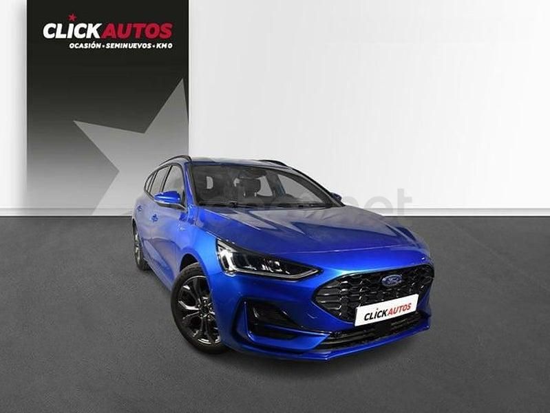 Usado Ford Focus ST-Line 125 CV (91 kW) 2024 Azul Familiar