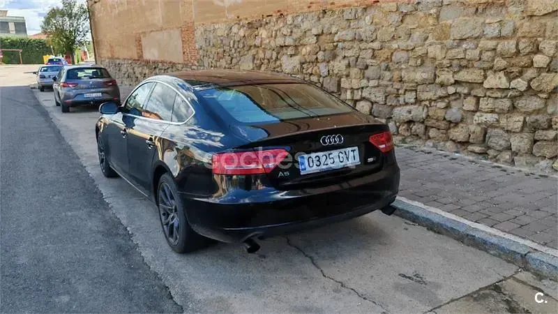 Usado Audi A5 Sportback 180 CV (132 kW) 2010 Negro Utilitario