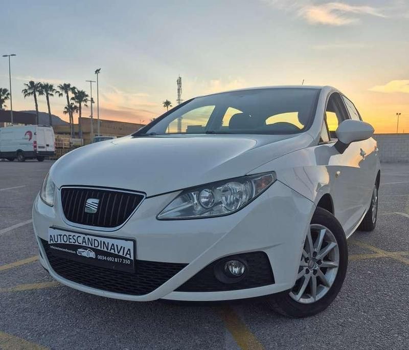 Brugt Seat Ibiza 86 HK (63 kW) 2010 Hvid Sedan
