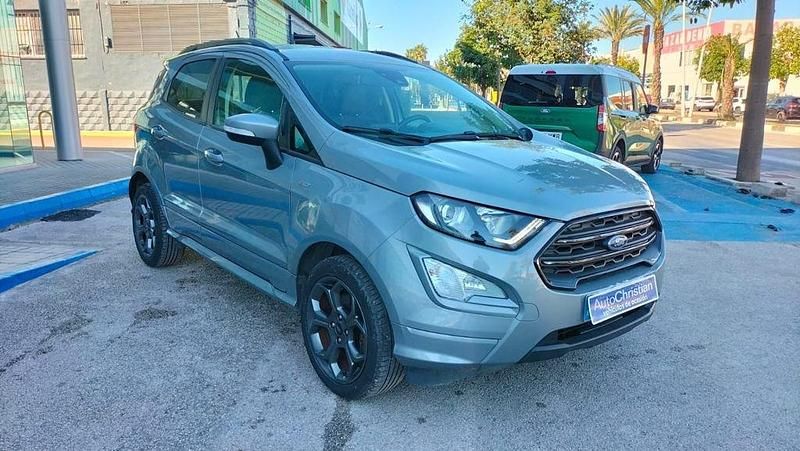 Usado Ford Ecosport ST-Line 125 CV (91 kW) 2021 Plateado SUV