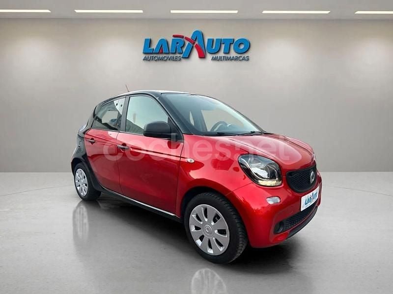 Usado Smart ForFour Passion 71 CV (52 kW) 2016 Rojo Utilitario