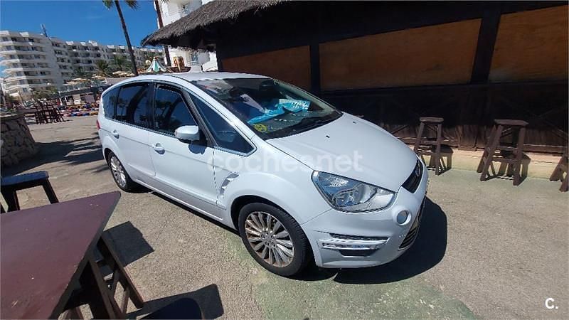 Blanco Usado 2013 Ford S-MAX Titanium Monovolumen | 10.500 € (Precio justo) - Imagen 1/4