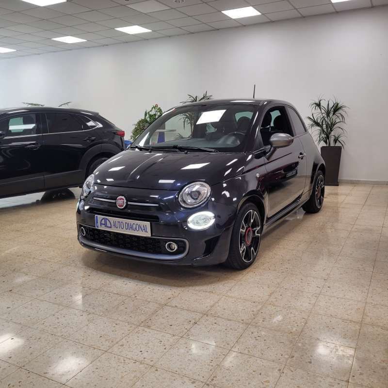 Negro Usado 2017 Fiat 500 S Utilitario | 11.800 € (Un poco caro) - Imagen 1/4