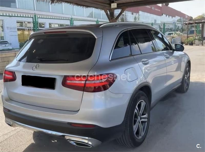 Usado Mercedes GLC250 Exclusive 204 CV (150 kW) 2016 Gris / plata SUV