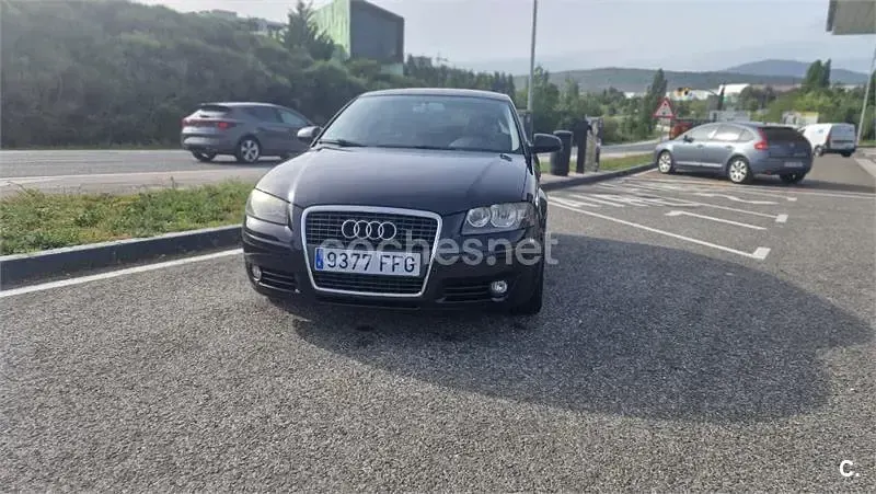 Usado Audi A3 Attraction 115 CV (84 kW) 2006 Negro Utilitario