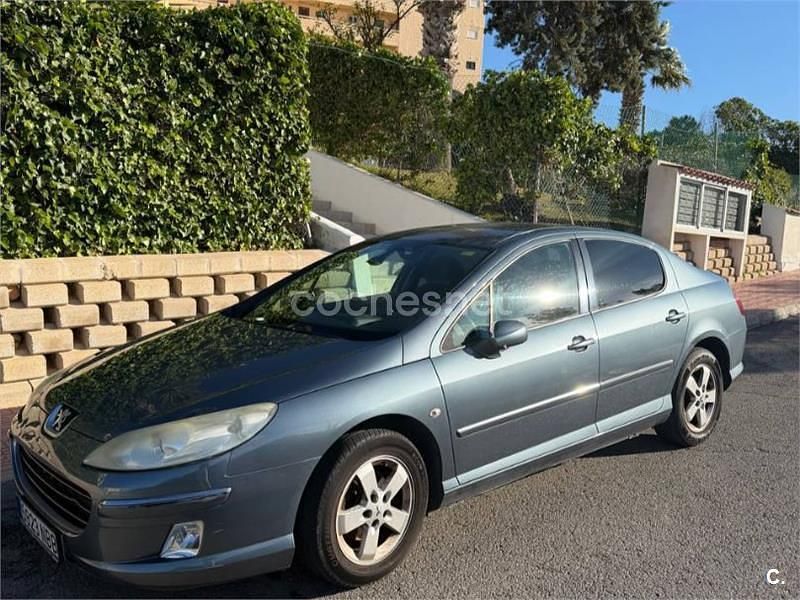 Usado Peugeot 407 Sport 140 CV (102 kW) 2007 Gris / plata Berlina