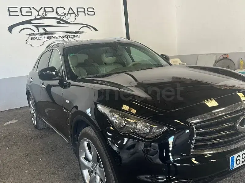 Usado Infiniti QX70 238 CV (175 kW) 2014 Negro SUV