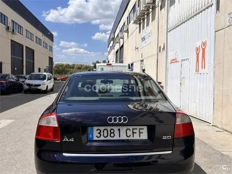 Brugt Audi A4 130 HK (95 kW) 2003 Sort Sedan