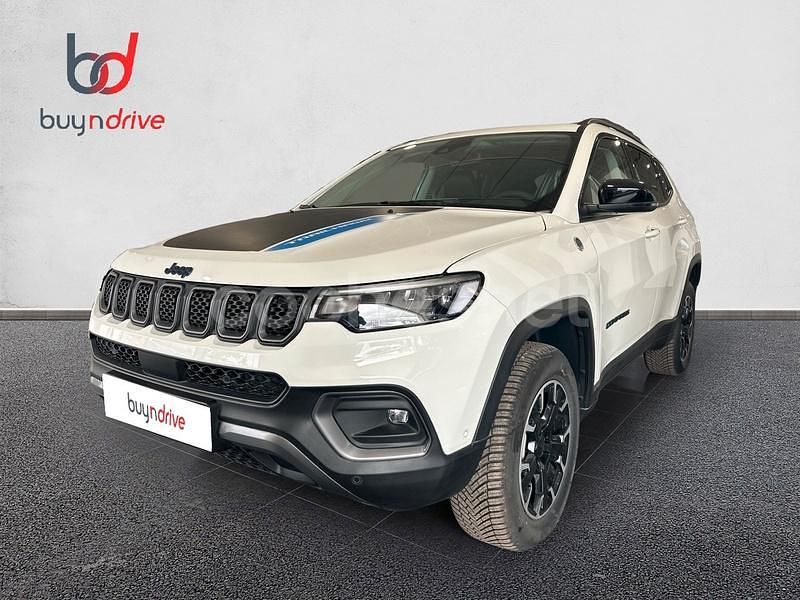 Blanco Usado 2023 Jeep Compass Trailhawk SUV | 31.790 € (Caro) - Imagen 1/4