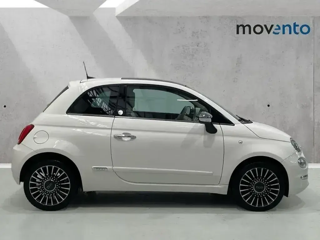 Usado Fiat 500 Lounge 69 CV (50 kW) 2018 Blanco Utilitario