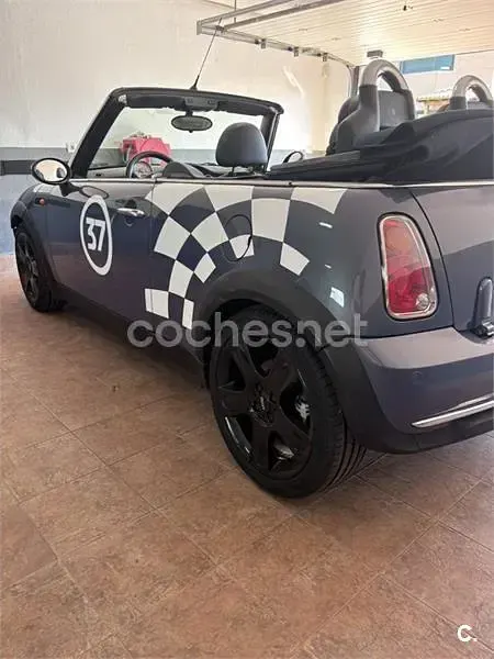 Usado Mini Cooper Cabriolet 116 CV (85 kW) 2004 Azul Descapotable
