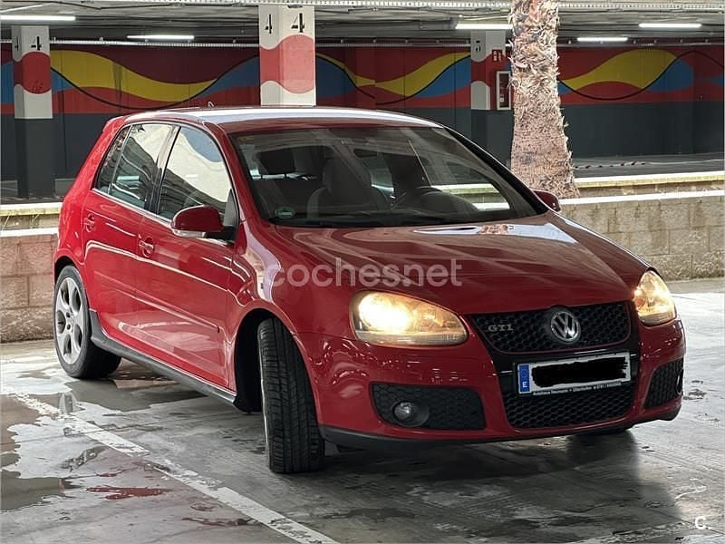 Usado VW Golf VI GTI 200 CV (147 kW) 2008 Rojo Utilitario