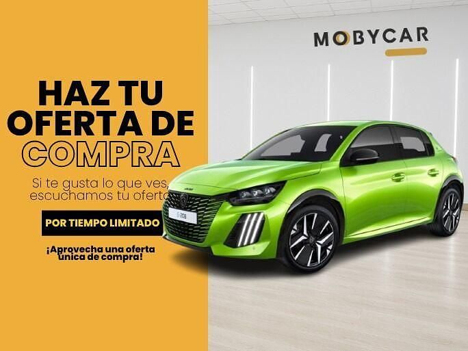 Amarillo Usado 2024 Peugeot e-208 GT Utilitario | 22.995 € (Super precio) - Imagen 1/4