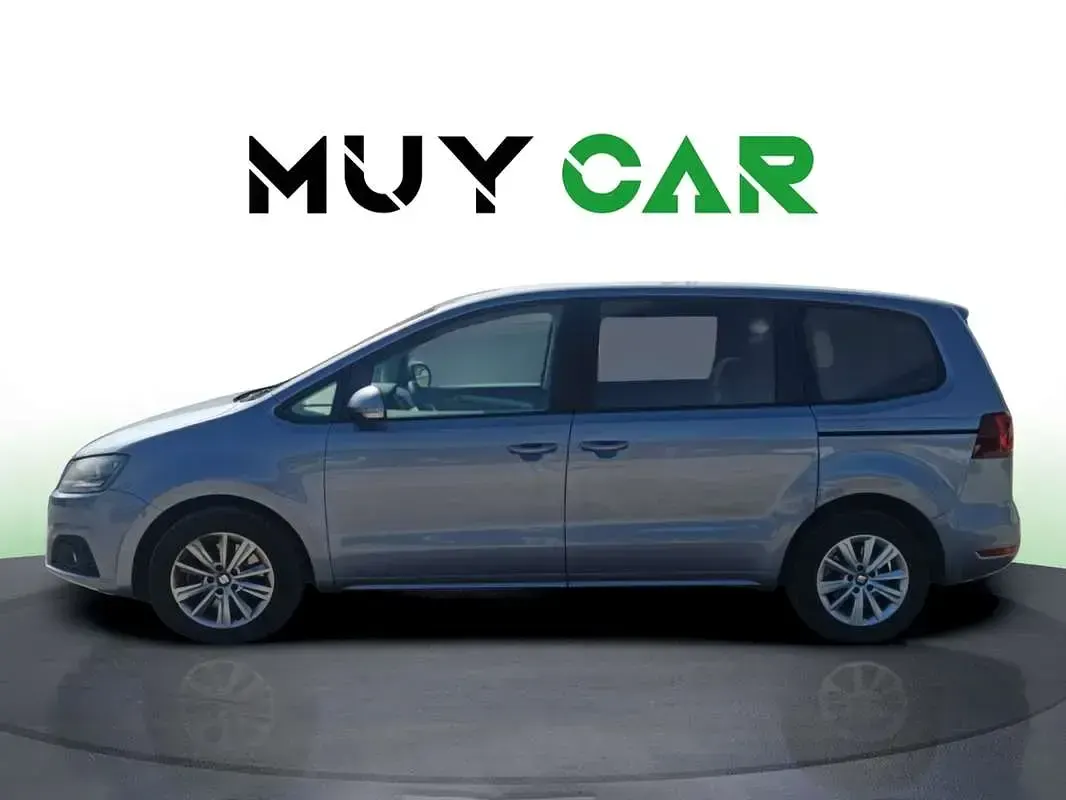 Usado Seat Alhambra Ecomotive 116 CV (85 kW) 2017 Plateado Monovolumen
