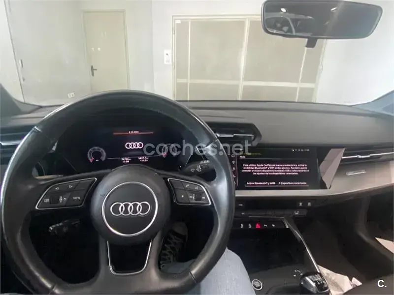 Usado Audi A3 Advanced Plus 116 CV (85 kW) 2021 Negro Berlina