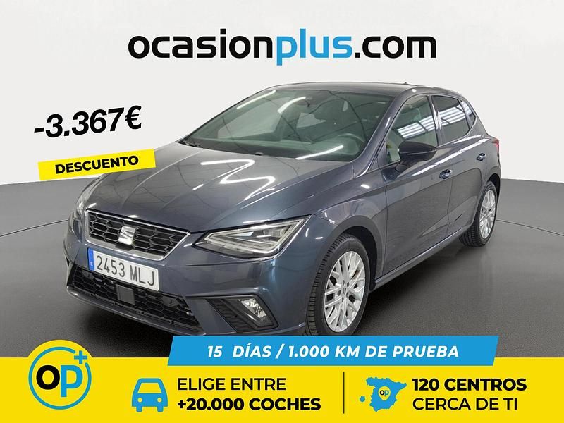 Usado Seat Ibiza FR 110 CV (80 kW) 2023 Gris Berlina