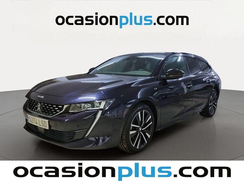 Azul Usado 2021 Peugeot 508 GT Familiar | 18.173 € (Buen precio) - Imagen 1/4