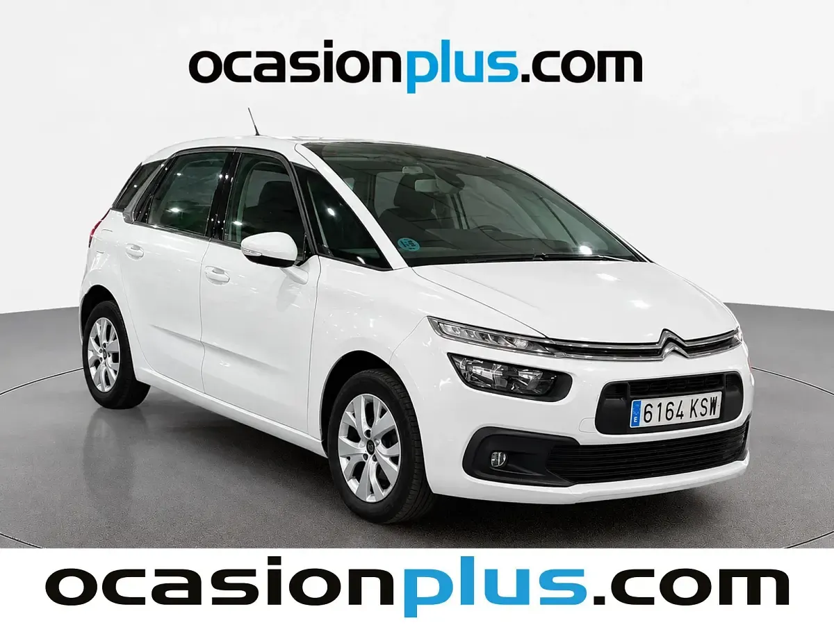 Usado Citroën C4 SpaceTourer Live 131 CV (96 kW) 2019 Blanco Monovolumen