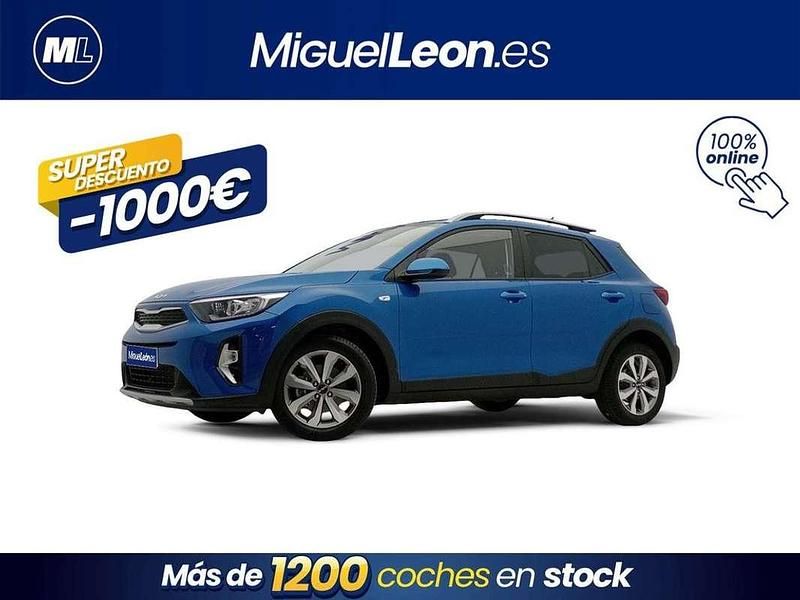 Azul Usado 2022 Kia Stonic Active SUV | 15.485 € (Precio justo) - Imagen 1/3