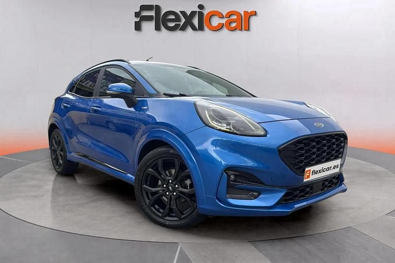 Azul Usado 2021 Ford Puma Gen-E ST-Line SUV | 15.690 € (Precio justo) - Imagen 1/4