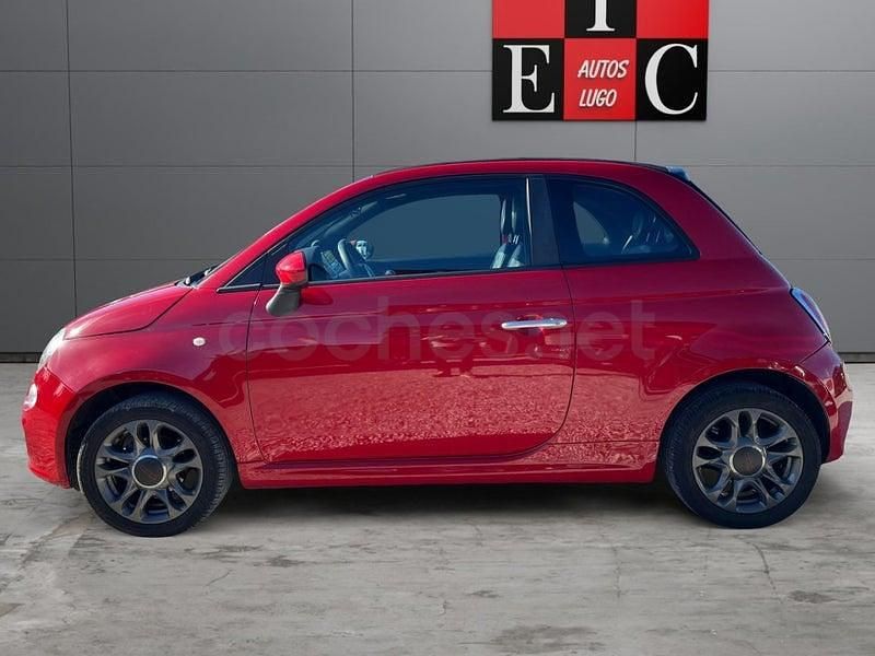 Usado Fiat 500C Lounge 69 CV (50 kW) 2015 Rojo Descapotable