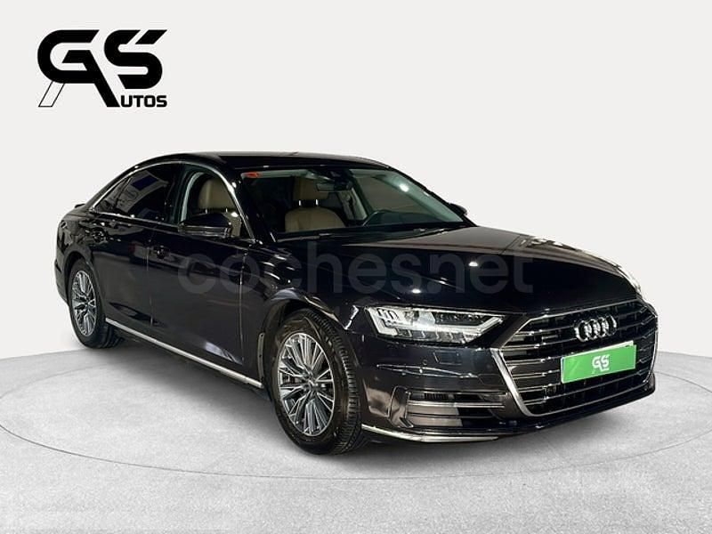 Usado Audi A8 286 CV (210 kW) 2019 Azul Berlina