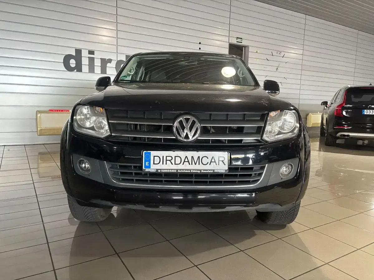 Usado VW Amarok 140 CV (102 kW) 2013 Negro Pickup/Camioneta