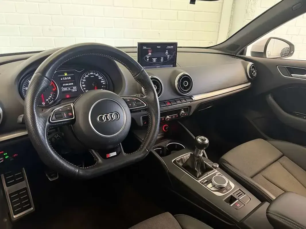 Usado Audi A3 S-Line 122 CV (89 kW) 2014 Blanco Utilitario
