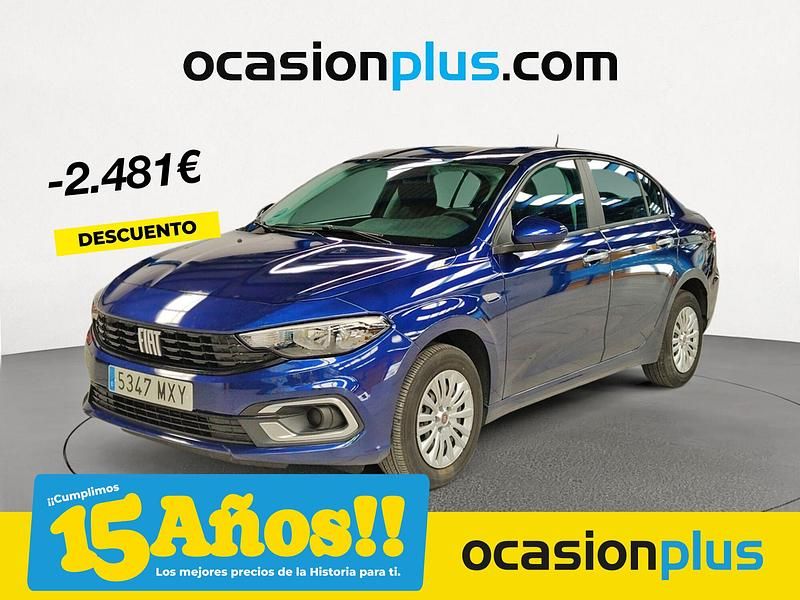 Azul Usado 2025 Fiat Tipo Berlina | 18.500 € (Un poco caro) - Imagen 1/4