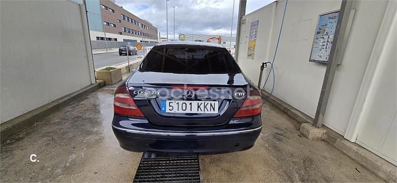 Usado Mercedes CLK270 Elegance 170 CV (125 kW) 2004 Azul Coupe