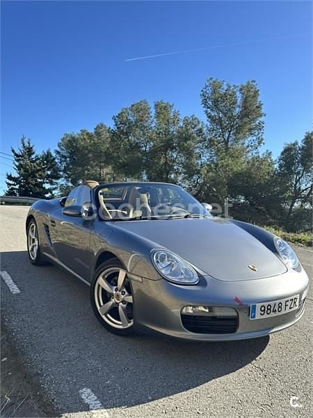 Usado Porsche Boxster 245 CV (180 kW) 2008 Gris / plata Descapotable